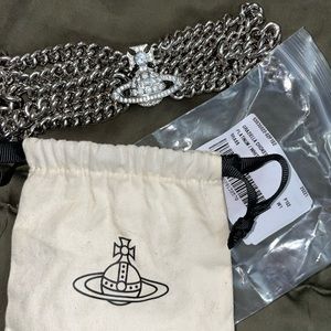 Vivienne Westwood Silver Graziella Choker